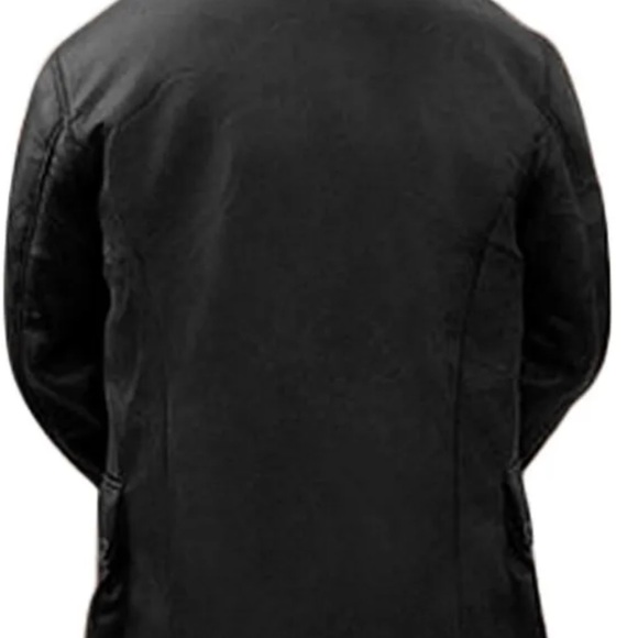 NWT Men’s “Bennett” Black Winter Sherpa and PU leather coat size Medium - Picture 2 of 16